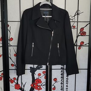 Escada Sport Wool/ Cashmere Biker Jacket